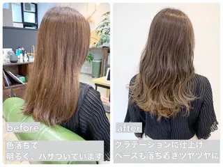 ロング topstylist 満足度⭐️堀川星哉のヘアスタイル