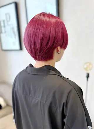 ショート カラー 𝗔𝗞𝗜𝗧𝗔 🎨のヘアスタイル