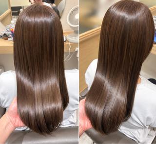セミロング 久木原 ゆりのヘアスタイル