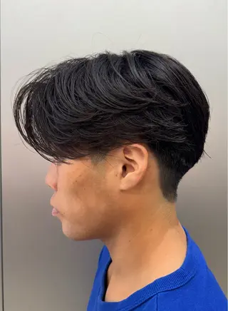 メンズ 横浜/センターパート /takumiのヘアスタイル