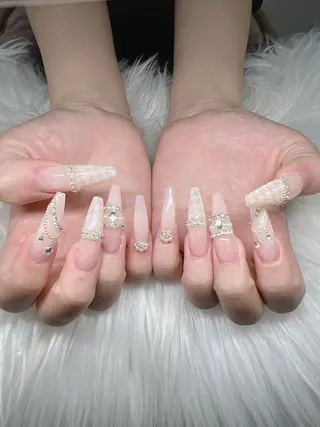 ネイル Lee Nails チップ長さだし専門店のネイルデザイン