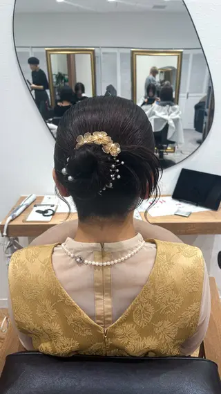ヘアアレンジ 暖色カラー/ 透明感カラー/セイナのヘアスタイル