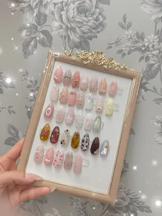 ネイル Pawtique ワンホン.フィルインのネイルデザイン