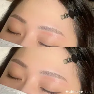 アイブロウ WHITELASH 🤍KANAの眉毛・アイブロウイメージ