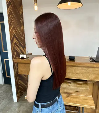 ロング カラー NAGISA髪質改善 &透明感カラー🪞のヘアスタイル