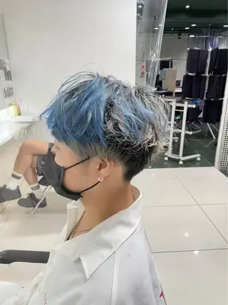 ショート カラー メンズ 【メンズカット】 ✂️モデル募　市村のヘアスタイル