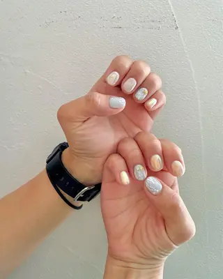 ネイル 甲斐市自宅サロン 🧸prunelleのネイルデザイン