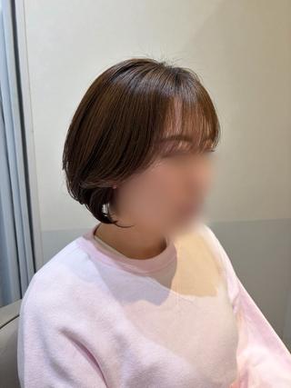 ショート ハッシュカット・ タッセルボブ🌷薫のヘアスタイル
