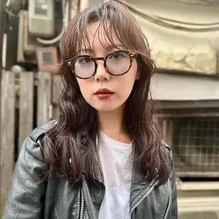 ロング パーマ NUGGET 小野寺一樹のヘアスタイル