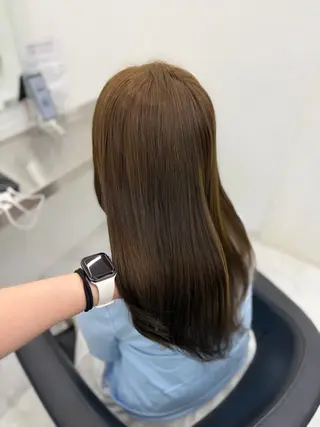 カラー 透明感ベージュ🎀 Anju/渋谷🎀のヘアスタイル