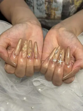 ネイル PEEKABOO NAIL 梅田のネイルデザイン