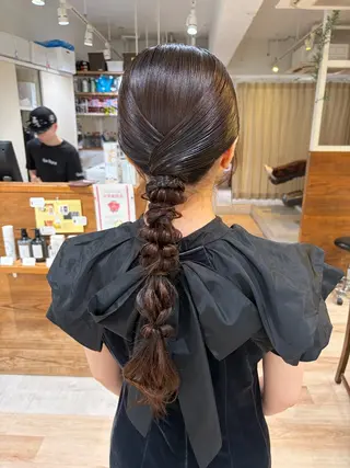 ヘアアレンジ カットパーマ/ レイヤー/ココミ🧚のヘアスタイル