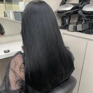 ミディアム カラー パーマ ヘアアレンジ メンズ キッズ ネイル マツエク・マツパ アイブロウ 🦋縮毛/韓国レイヤ ー/透明感カラー🦋のヘアスタイル