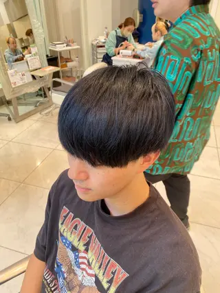 ショート カラー メンズ 田村 共時のヘアスタイル