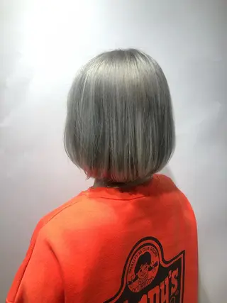 ミディアム カラー 中野 竜介のヘアスタイル