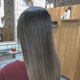 ロング カラー 橋本 敬介のヘアスタイル