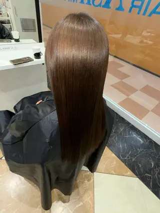 ロング 髪質改善カラー なーこ💖🌈のヘアスタイル