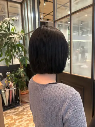 ショート ノンダメージカラー/ ボブ/RINのヘアスタイル