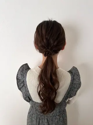 ロング Mi kuのヘアスタイル