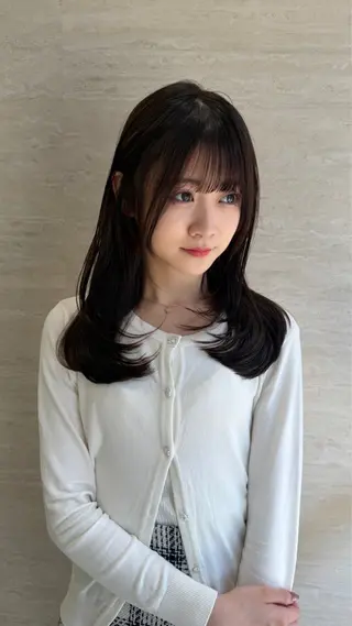 ミディアム PULSE ASAHIのヘアスタイル