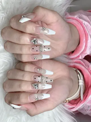 ネイル Anh ゴテゴテネイルのネイルデザイン
