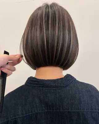 ショート カラー ヘアアレンジ 🫧透明感カラー/ Wカラー🫧namiのヘアスタイル