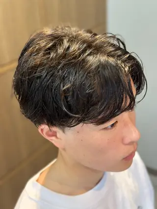 メンズ arika オケシ　リョウダイのヘアスタイル