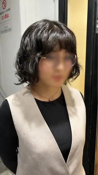 パーマ 新屋敷拓大 パーマ/縮毛矯正のヘアスタイル
