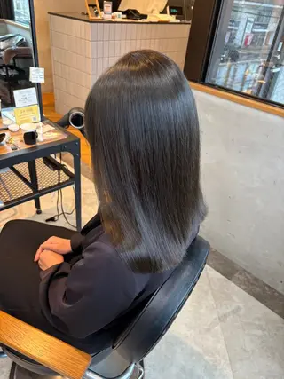ミディアム 桝谷 来空のヘアスタイル