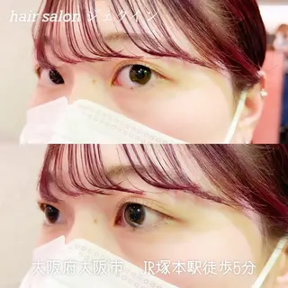 マツエク・マツパ 角戸 りおのヘアスタイル