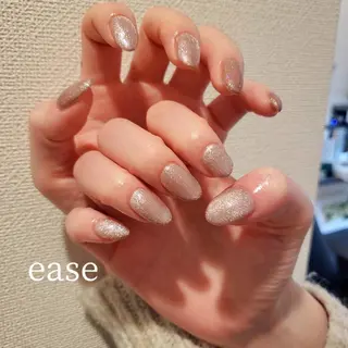 ショート カラー キッズ パーマ ネイル ヘアアレンジ マツエク・マツパ メンズ アイブロウ ease NAILSALONのネイルデザイン