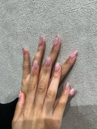 ネイル なぽ ❤︎長さだし / 韓国nailのネイルデザイン