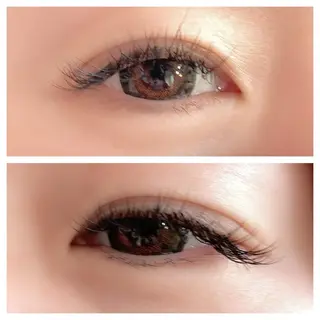マツエク・マツパ hair&eye AMANDAのマツエク・マツパデザイン