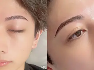 メンズ アイブロウ Li'a-eyes- 🩵のマツエク・マツパデザイン