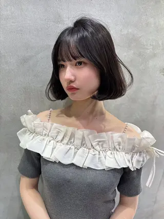 ショート Londnaitre MAHOのヘアスタイル