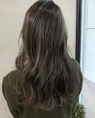 ロング カラー ヘアアレンジ ネイル マツエク・マツパ 夜23時まで予約🉑 reverieあきらのヘアスタイル