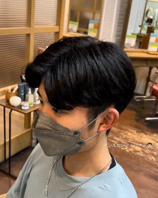 メンズ こばやし あこのヘアスタイル