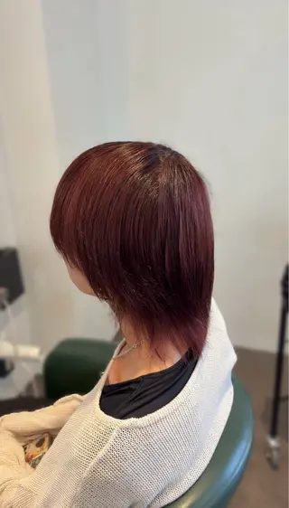 カラー 🎀 F-CODE ・ HOSHIMIのヘアスタイル