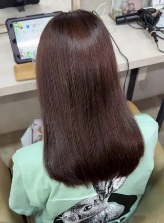 ミディアム カラー Blast Erikaのヘアスタイル
