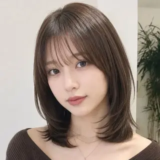 ミディアム ✨カット、パーマ 期間限定無料✨　大智のヘアスタイル