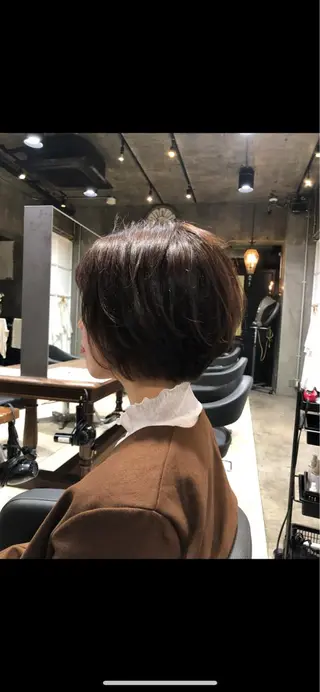 ショート 半個室サロン／韓国 ヘア‎Amiのヘアスタイル