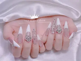 ネイル 長さだし専門店 M2 rikaのネイルデザイン