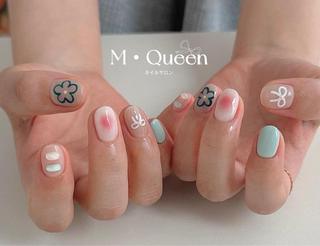 ネイル M.Queenネイル サロン天神今泉店のネイルデザイン