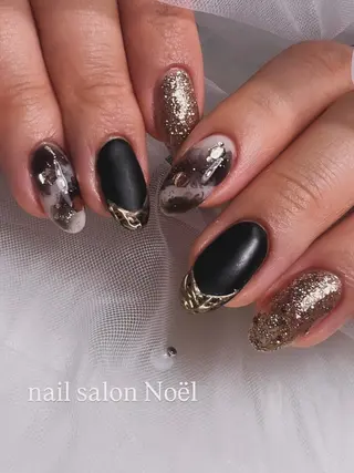 ネイル nail salon Noël_赤磐のネイルデザイン