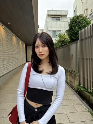 セミロング カラー かとう みかのその他イメージ