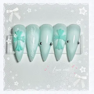 ネイル 🎀Luvia ワンホンネイル💫のネイルデザイン