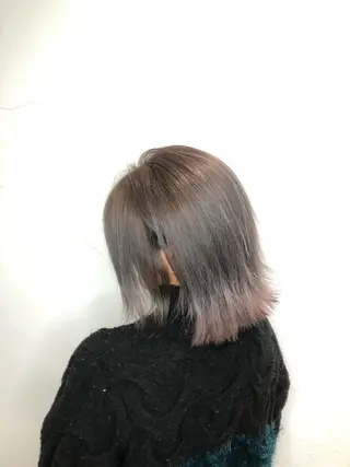 ショート カラー パーマ ヘアアレンジ メンズ まつげと眉 Meliaのマツエク・マツパデザイン