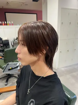 メンズ 透明感カラー 🫧ゆうしん/平尾のヘアスタイル