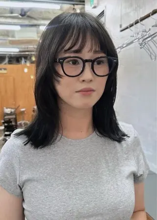 カラー 加藤 優那のヘアスタイル