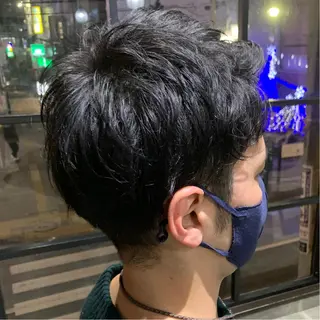ショート メンズ enx天王町店 伊藤 愛央のヘアスタイル